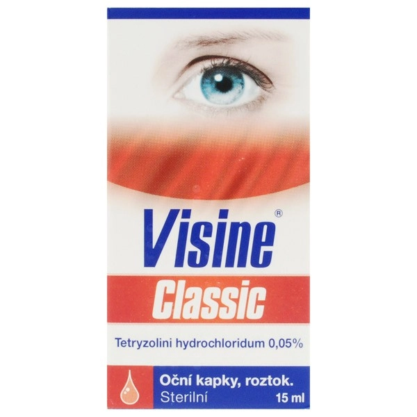 Oční kapky Visine Classic - informace pro pacienty