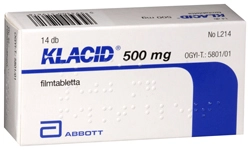 Antibiotika Klacid 500