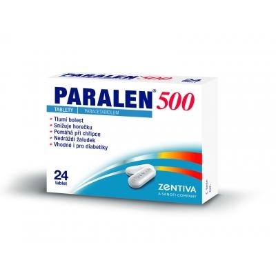 Léky obsahující paracetamol