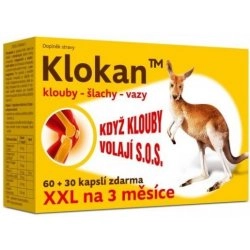 Klokan na klouby, šlachy a vazy